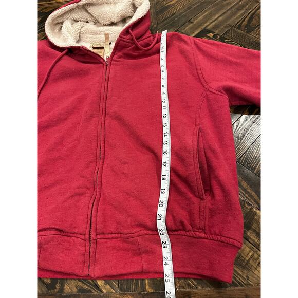 CE Schmidt Workwear Jacket Womens XL Sherpa Fleece Lined Coat Full Zip Fall - Picture 5 of 16